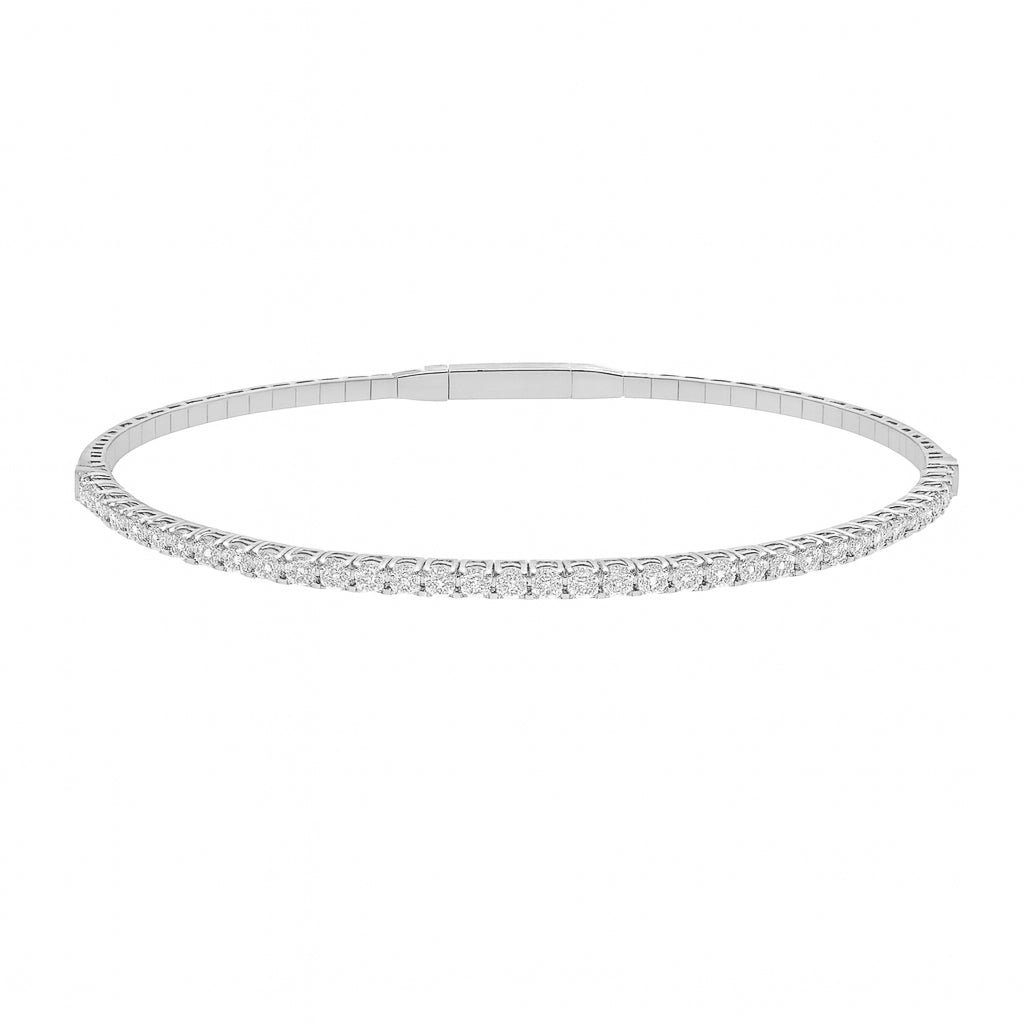 AB155830 - Bracelet 14KW/2G 41RD-1.19CT FLEX