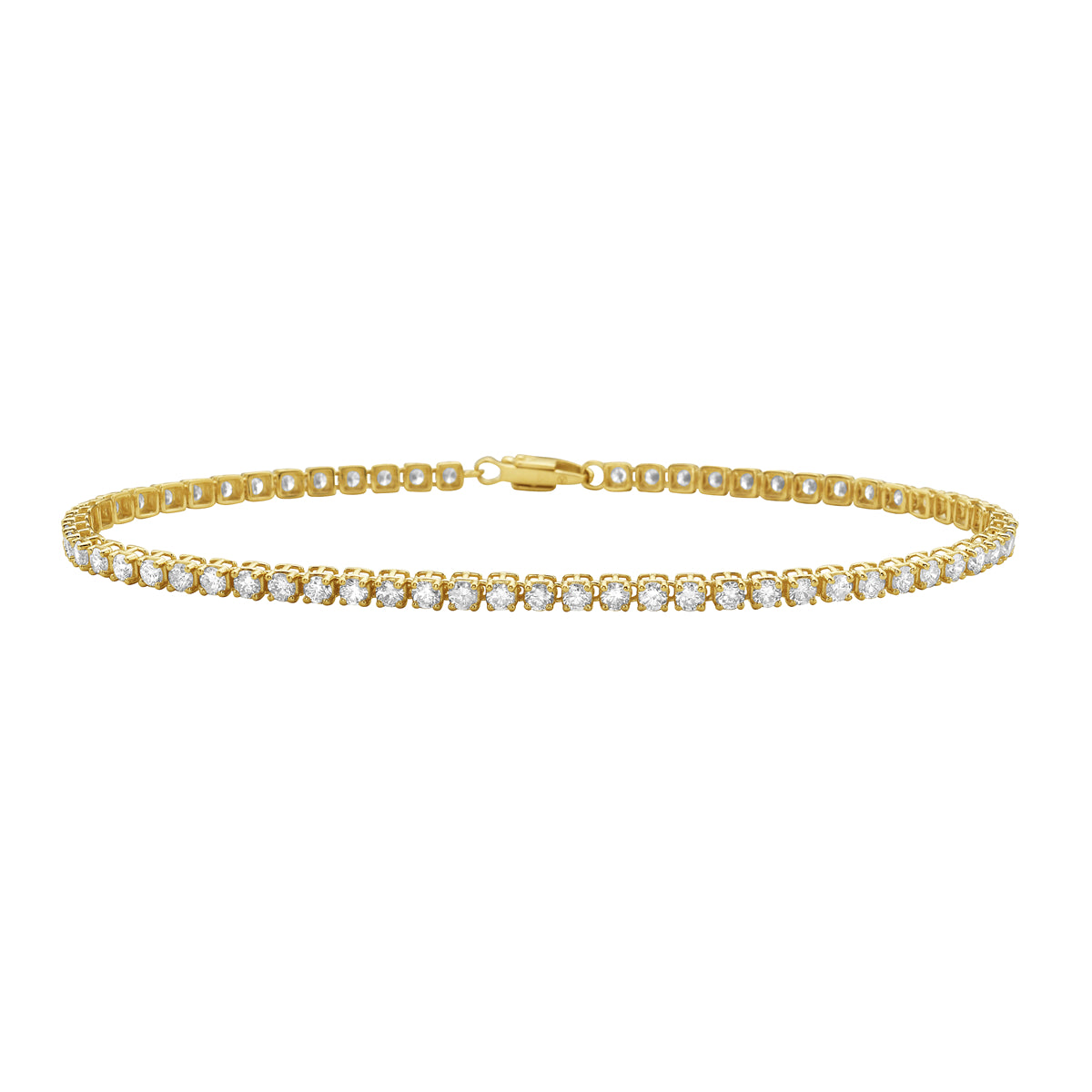 AB156311Y - Bracelet 14KY/3.1G 63RD-2.39CT