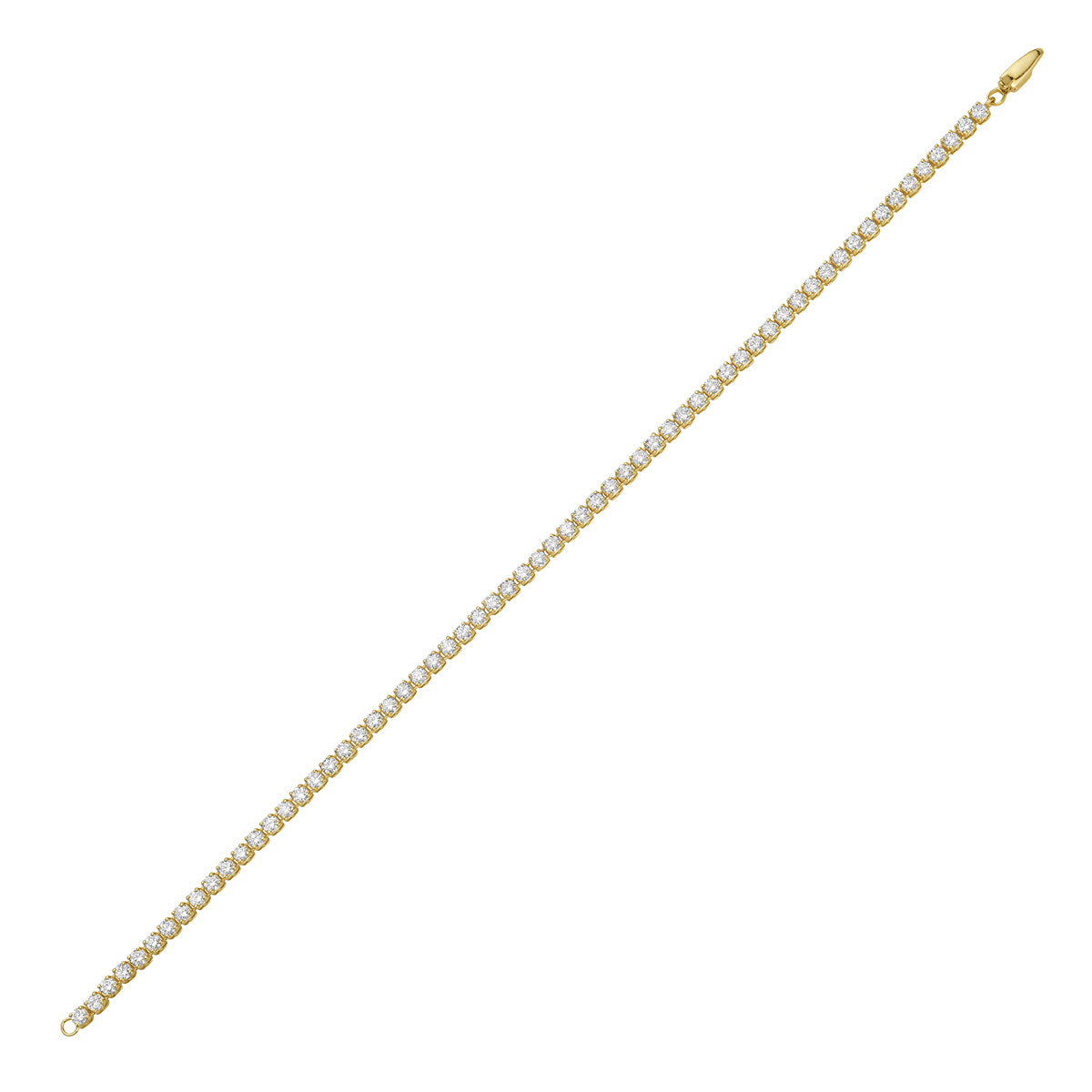 AB156311Y - Bracelet 14KY/3.1G 63RD-2.39CT