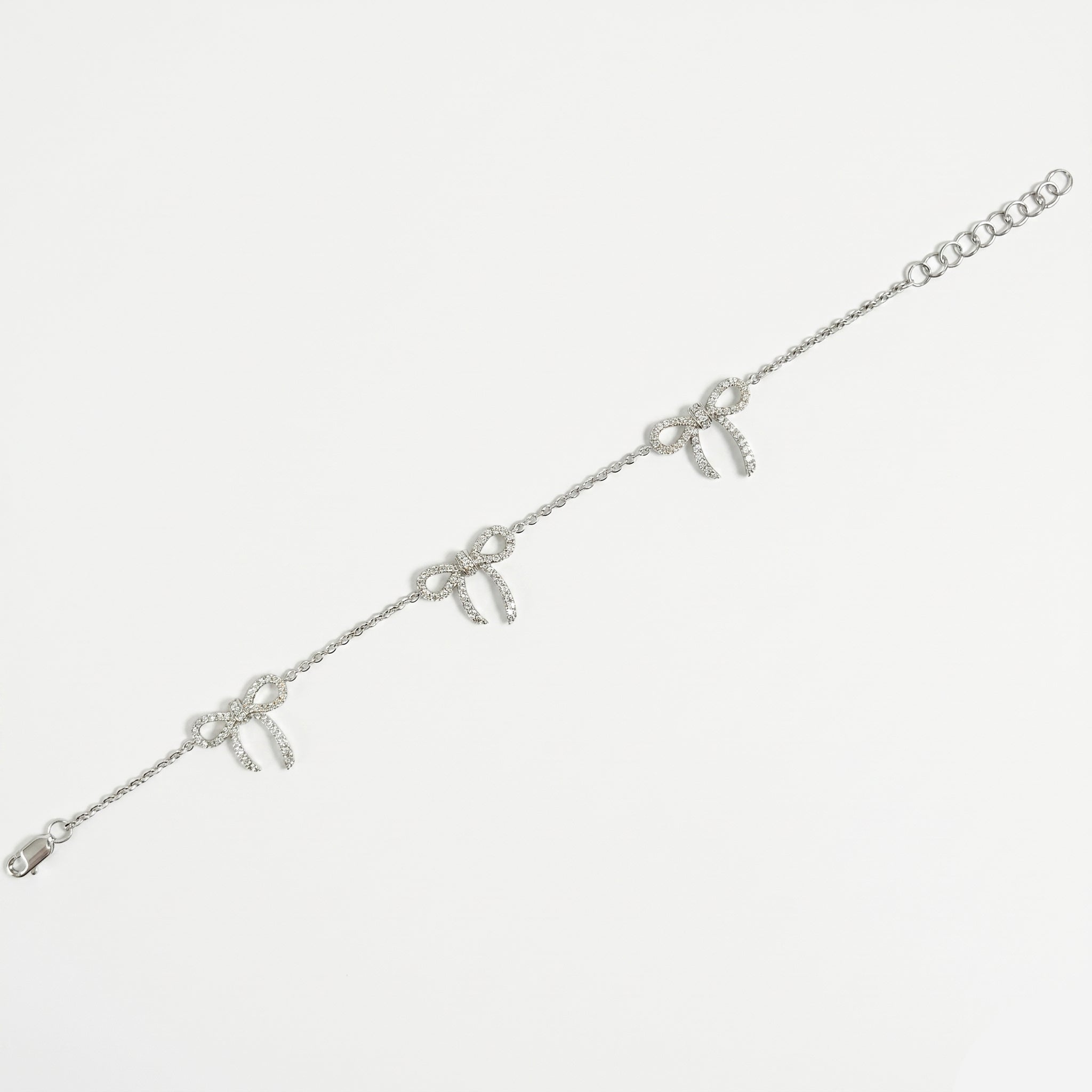 AB156974 - Bracelet 14KW/4.5G 132RD-0.69CT