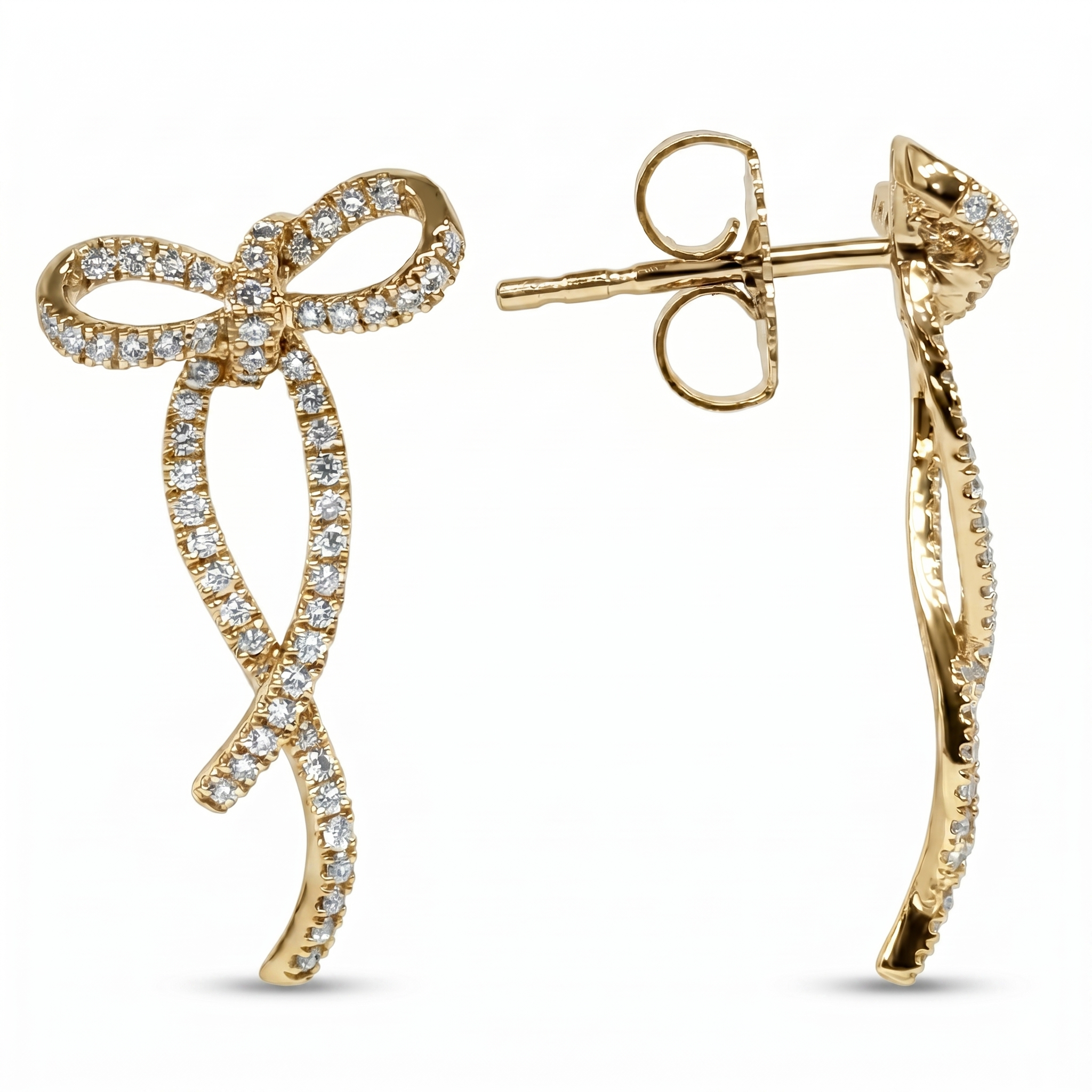AE156973Y - Earrings 14KY/2G 114RD-0.33CT