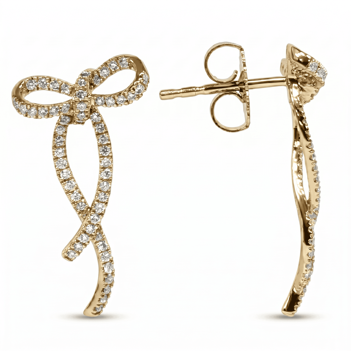 AE156973Y - Earrings 14KY/2G 114RD-0.33CT