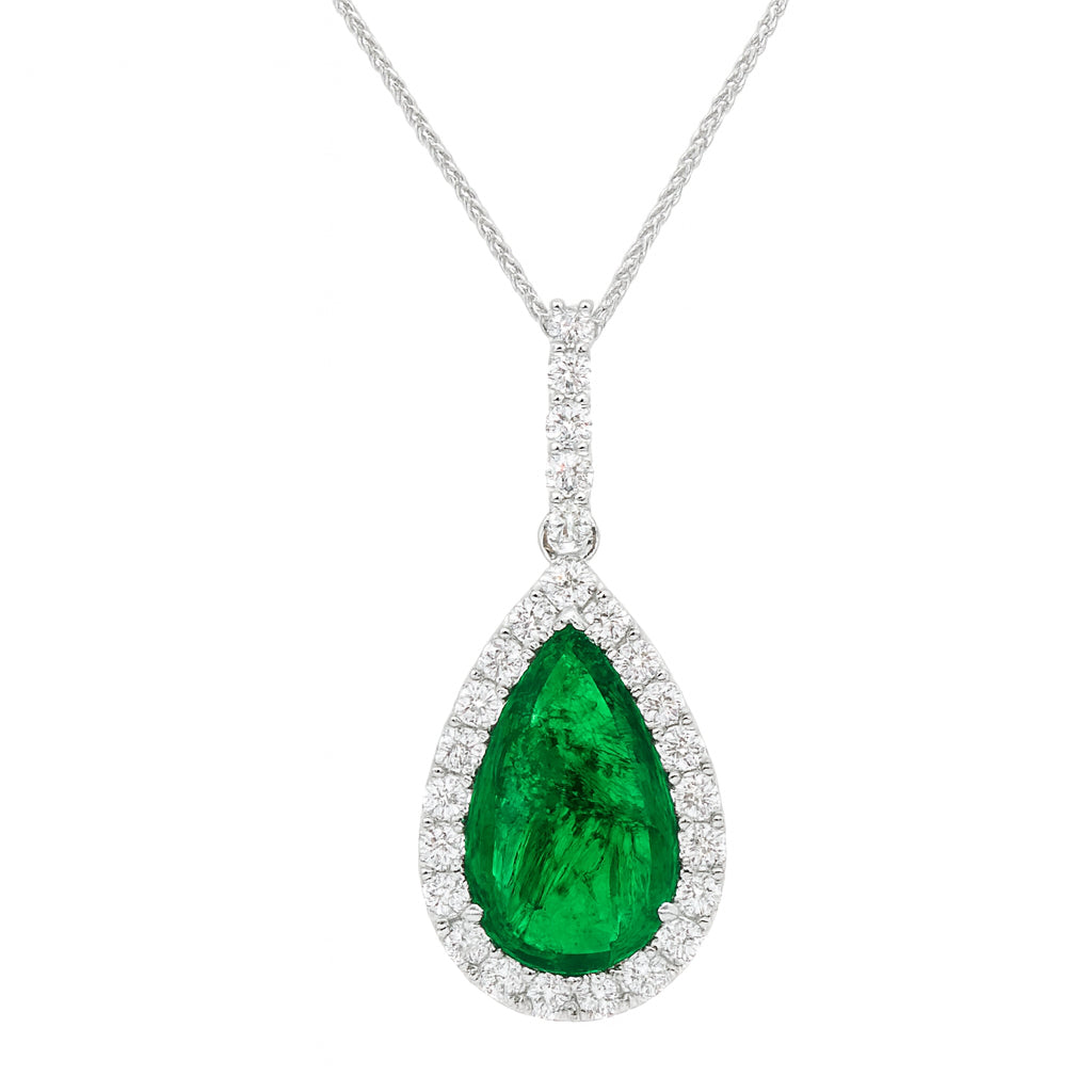 AEP156865 - Pendant 14KW/2.1G 1EMER-2.60CT 26RD-0.74CT