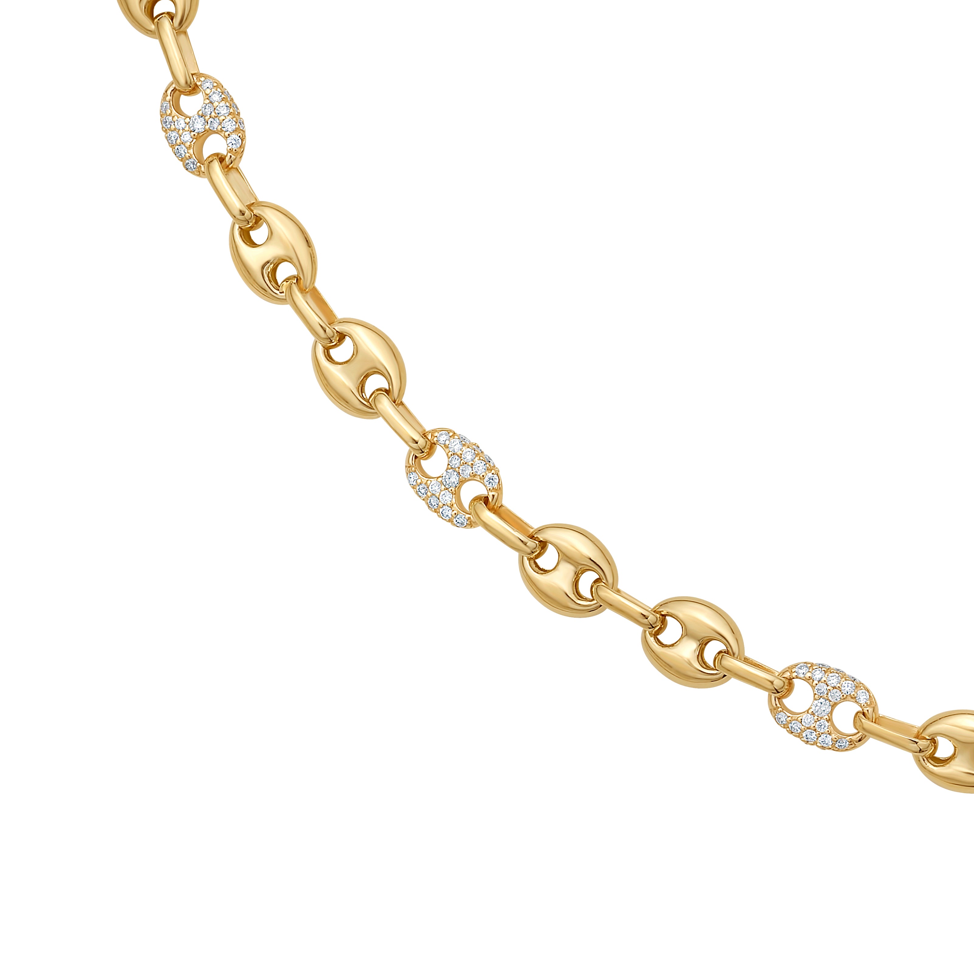 AN156073Y - Necklace 14KY/13.2G 504RD-1.74CT
