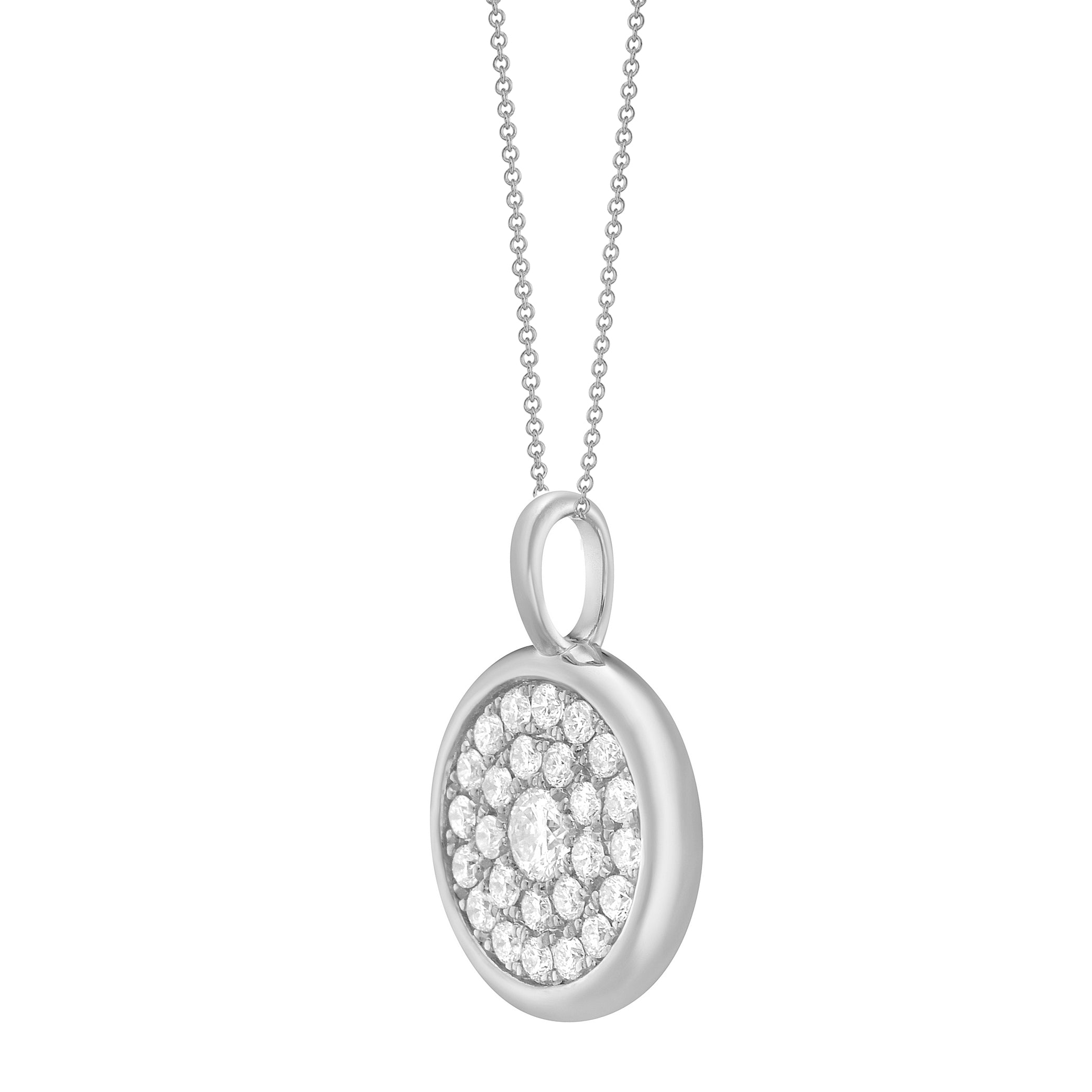 AP156158 - Pendant 14KW/1.2G 1RD-0.08CT 25RD-0.24CT