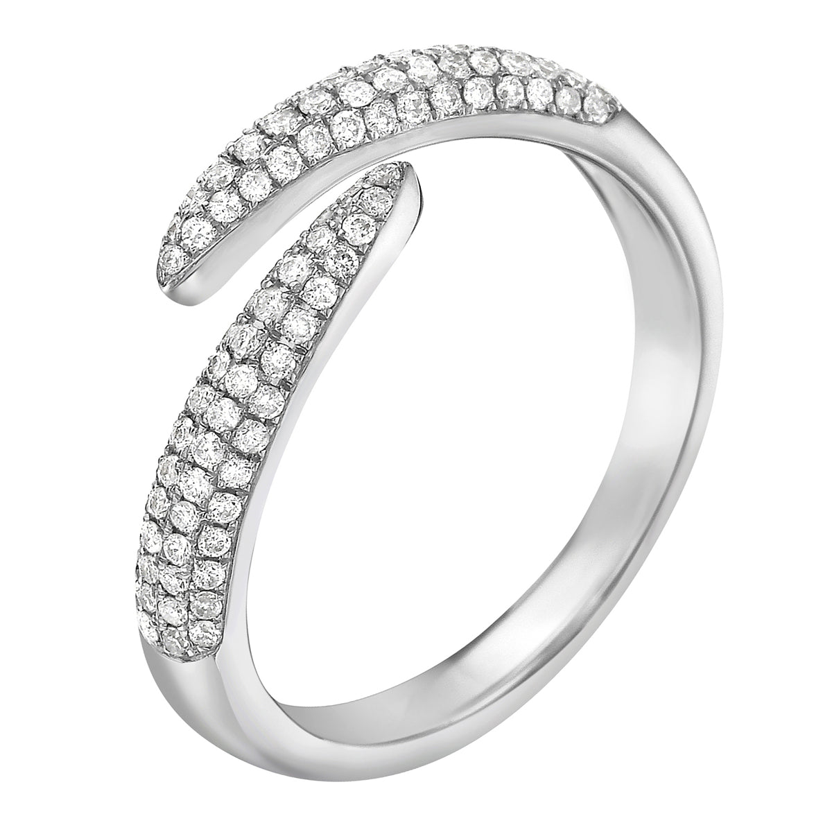 AR155647 - Ring 14KW/3.2G 102RD-0.37CT