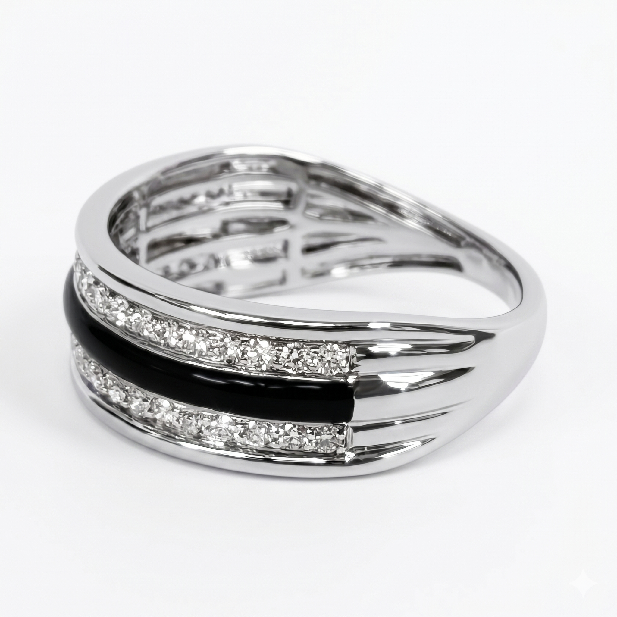 AR156985 - Ring 14KW/3G 40RD-0.34CT