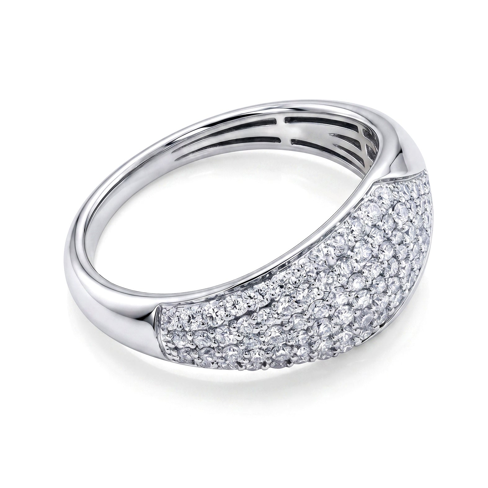 AR156988 - Ring 14KW/3.4G 82RD-0.38CT