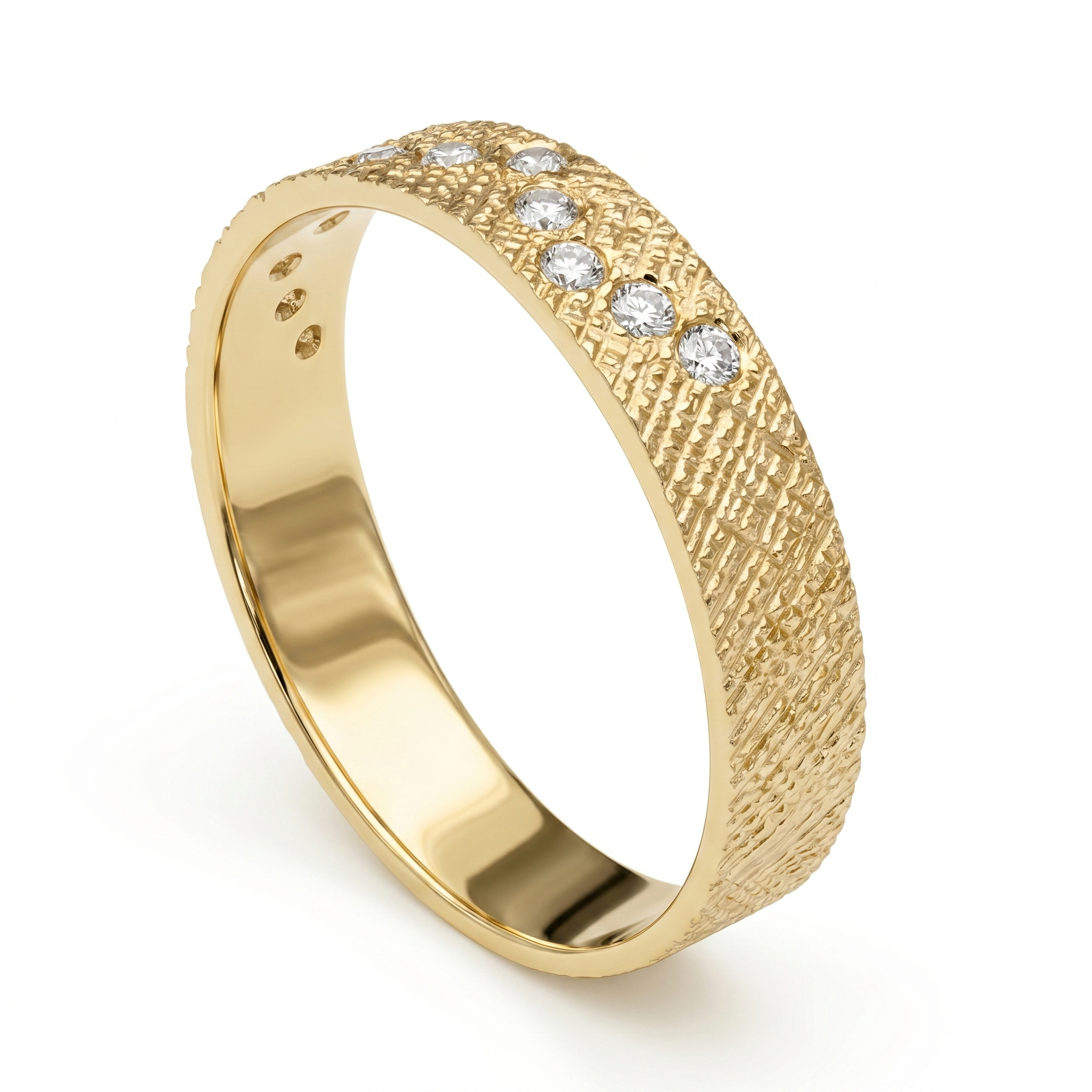 AR157096Y - Ring 14KW/2.5G RD-0.15CT