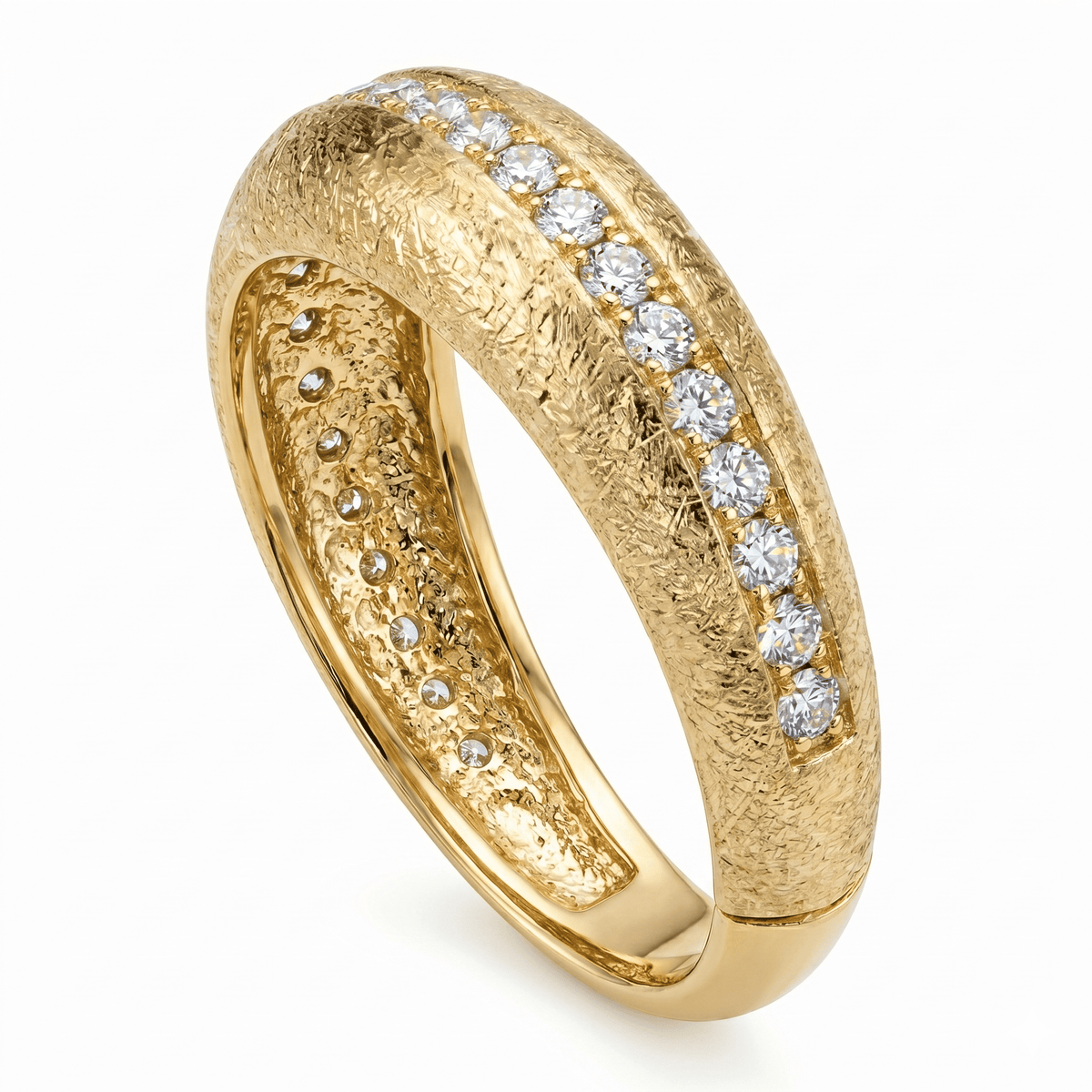 AR157097Y - Ring 14KY/3.7G 26RD-0.39CT