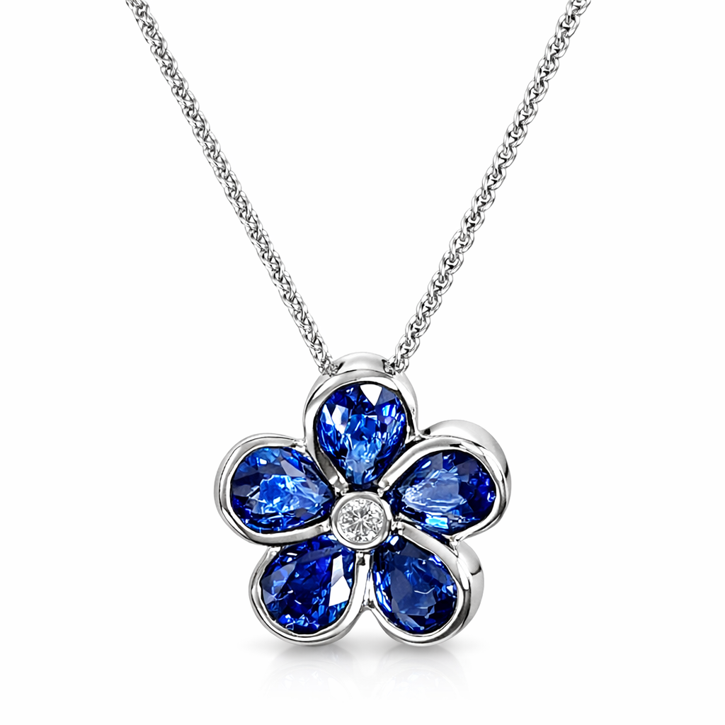 ASP156279 - Pendant 14KW/1.7G 5SAPP-1.97CT 1RD-0.03CT