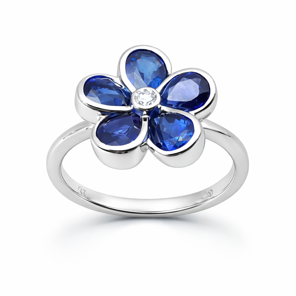 ASR156943 - Ring 14KW/3.6G 5SAPP-1.94CT 1RD-0.03CT