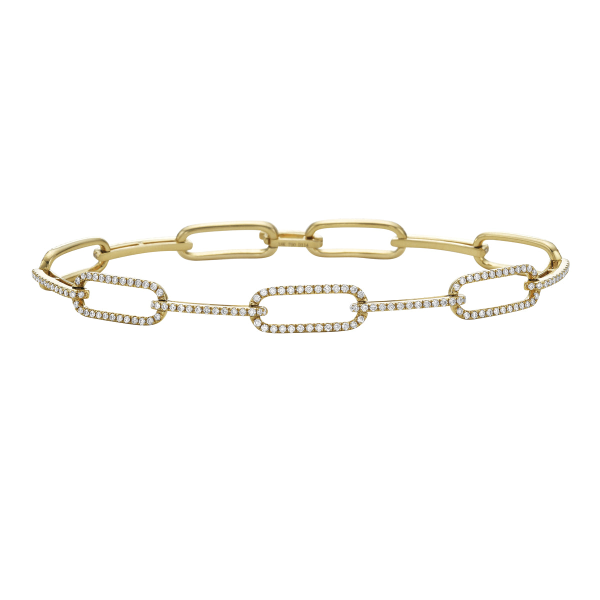 AB155697Y - Bracelet 14KY/7.8G 286RD-0.86CT