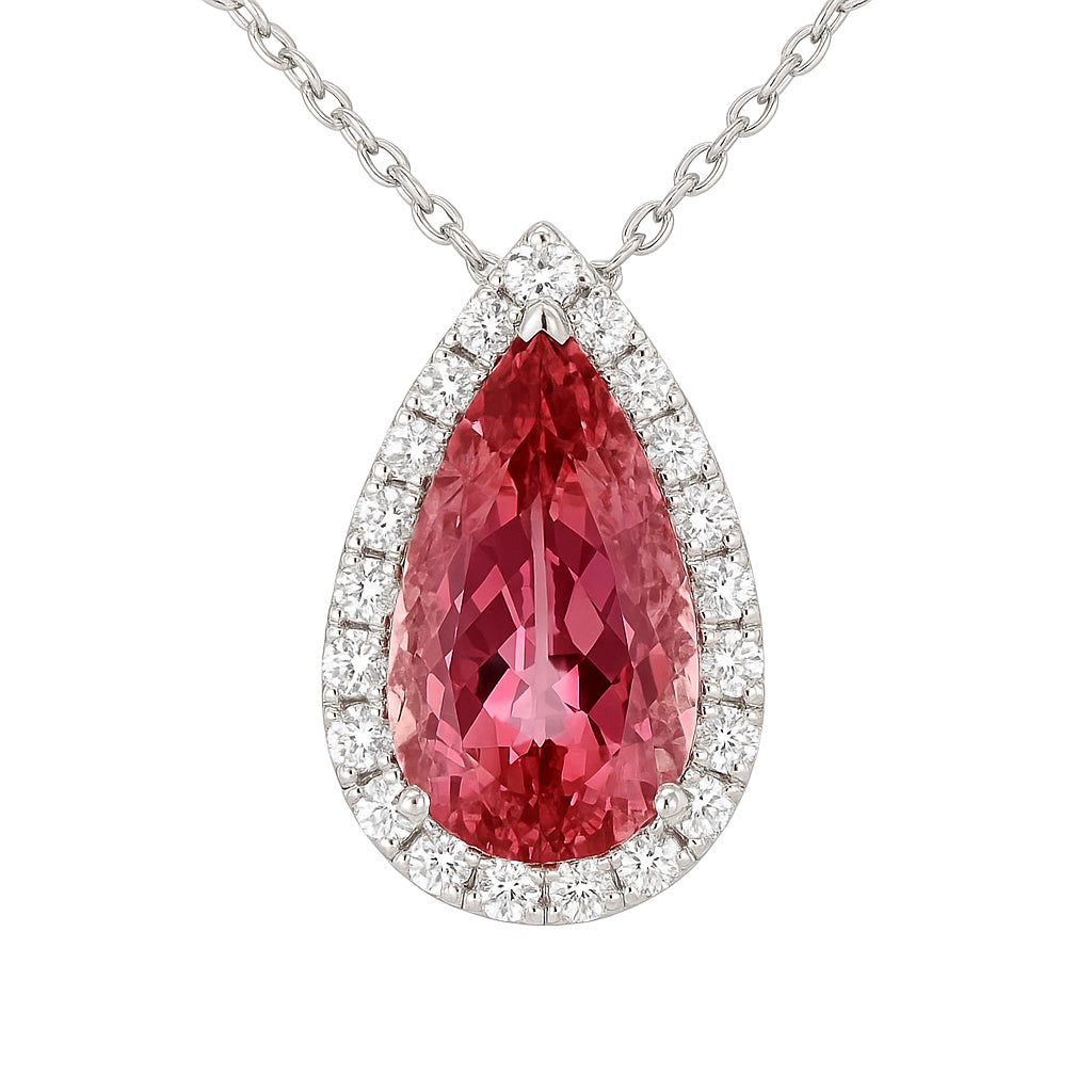 CP056559-PT - Pendant 18KW/2.5G 1P.TOUR-4.54CT 24RD-0.46CT