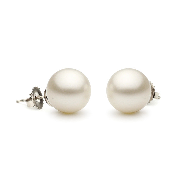 Freshwater Pearl Studs - 10-10.5mm