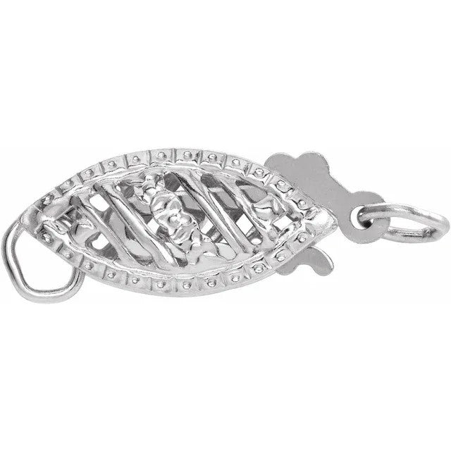 FISHHOOK-W - 14K White Gold FISHHOOK-W