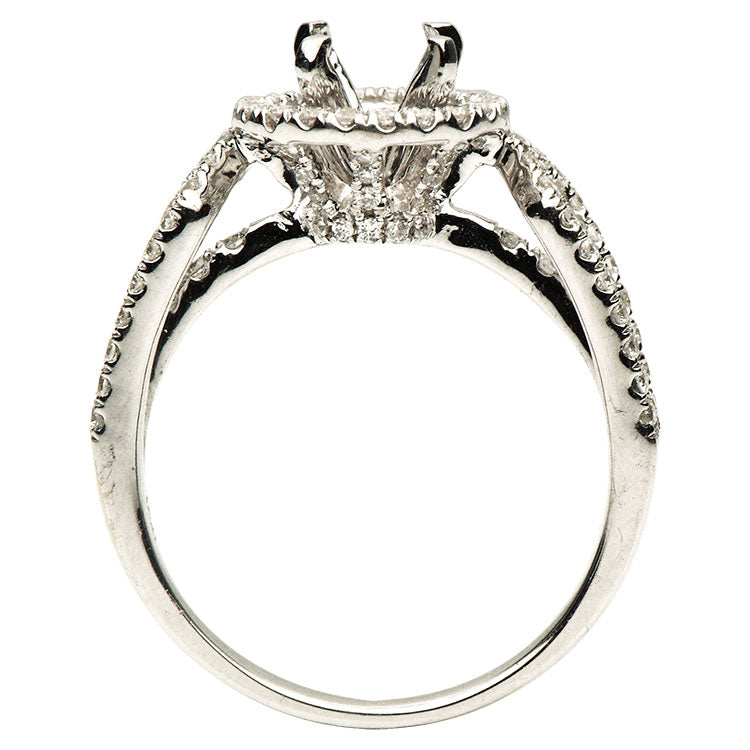 18K White Gold Engagement Ring, 2.06ct