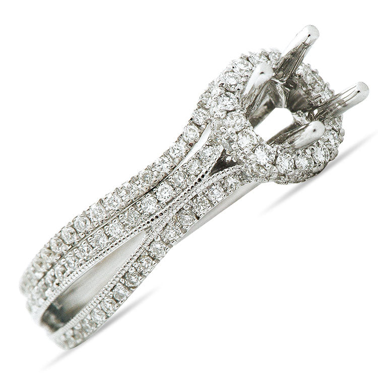 18KW Engagement Ring