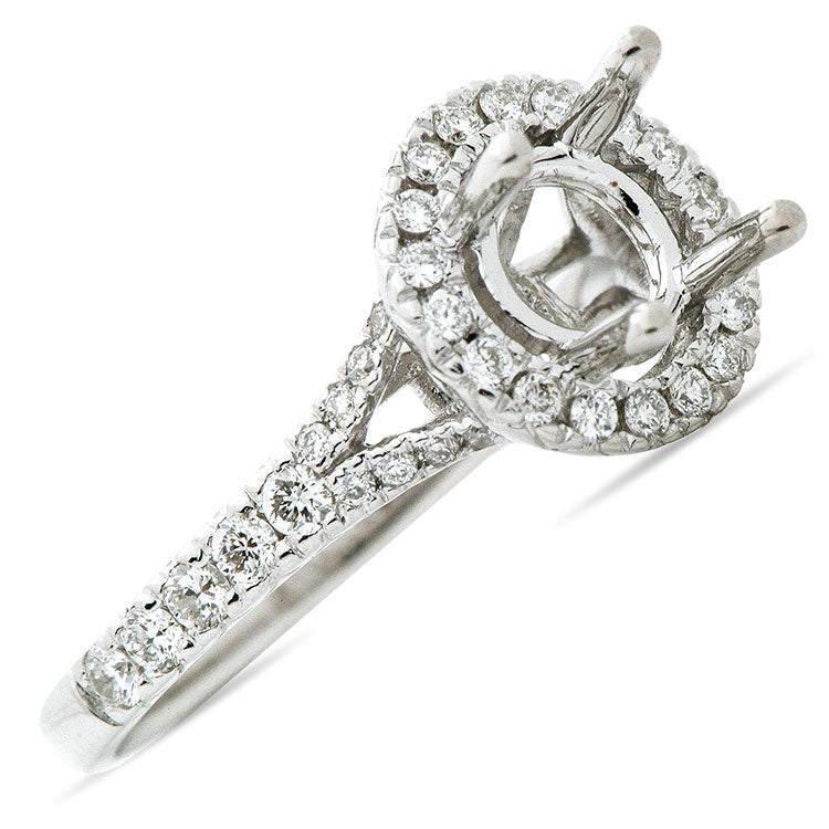 18KW Engagement Ring