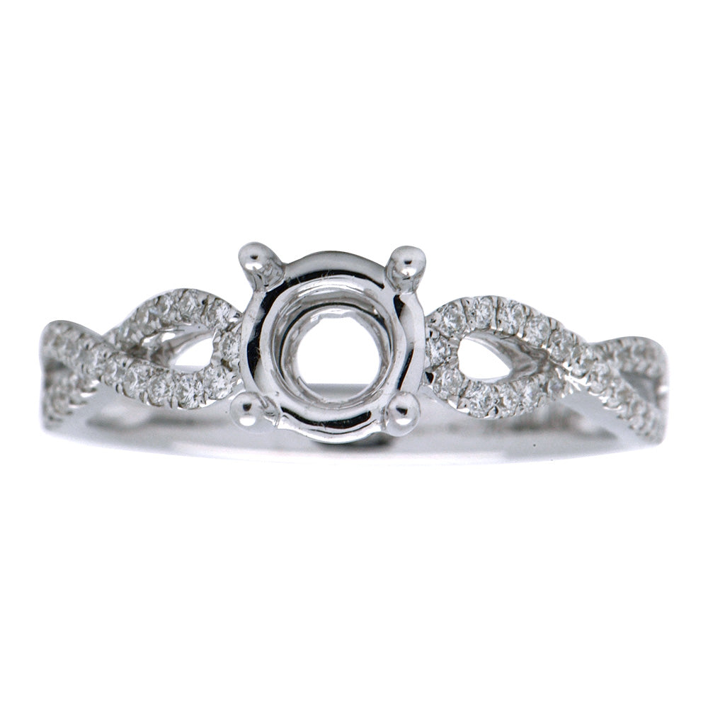 18KW Engagement Ring