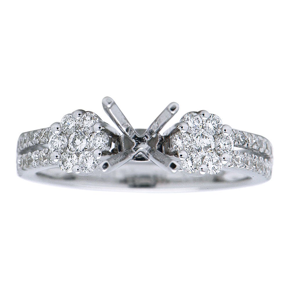 18KW Engagement Ring