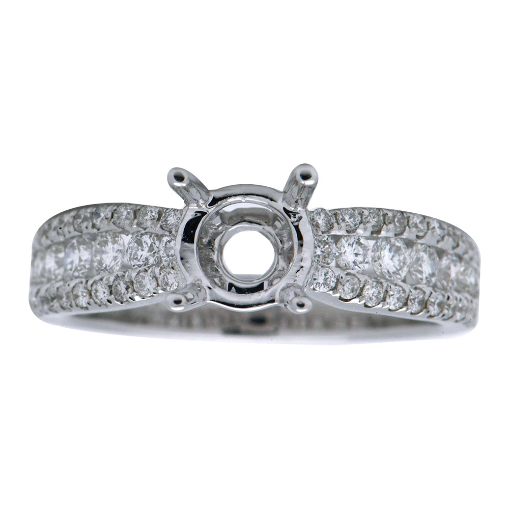 18KW Engagement Ring