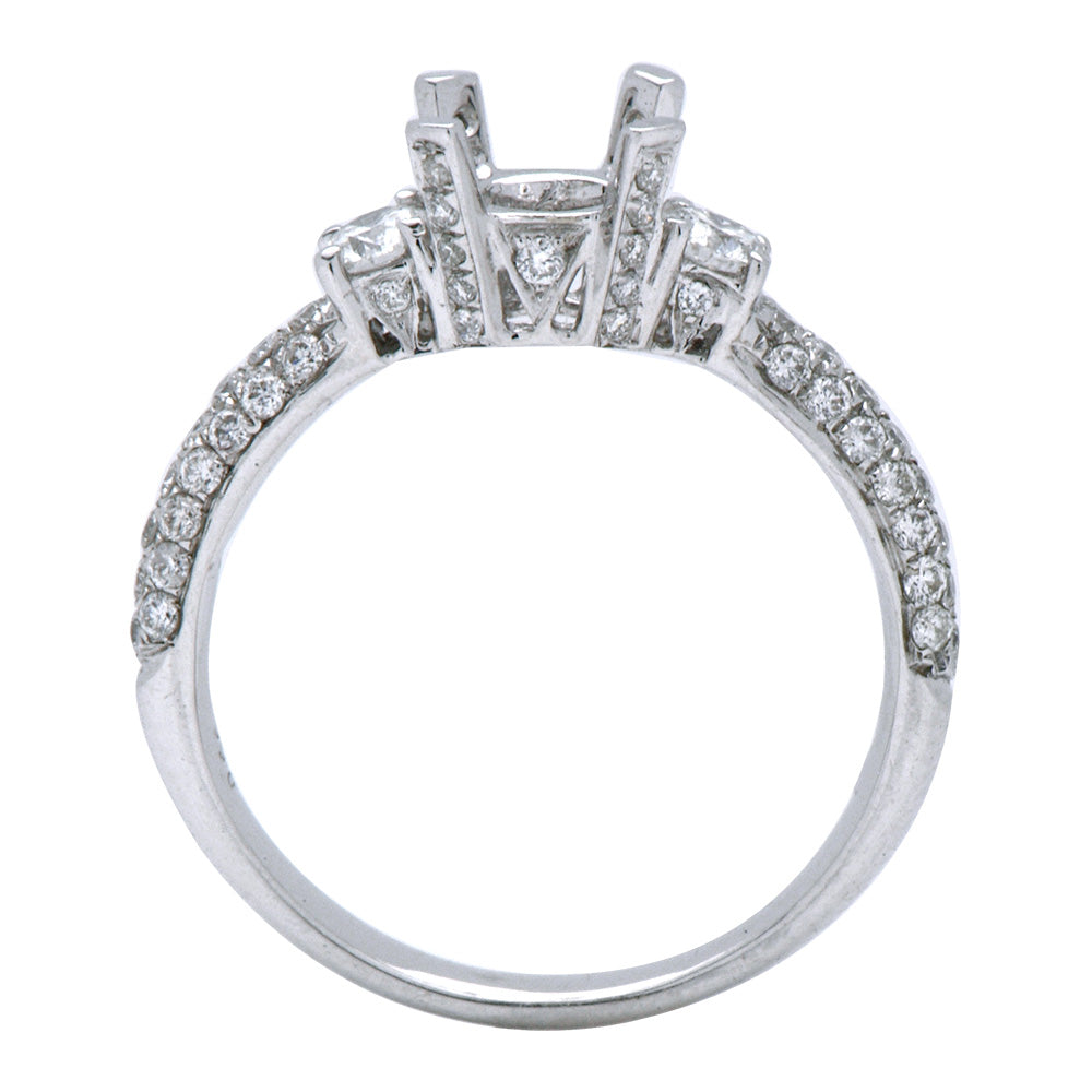 18KW Engagement Ring