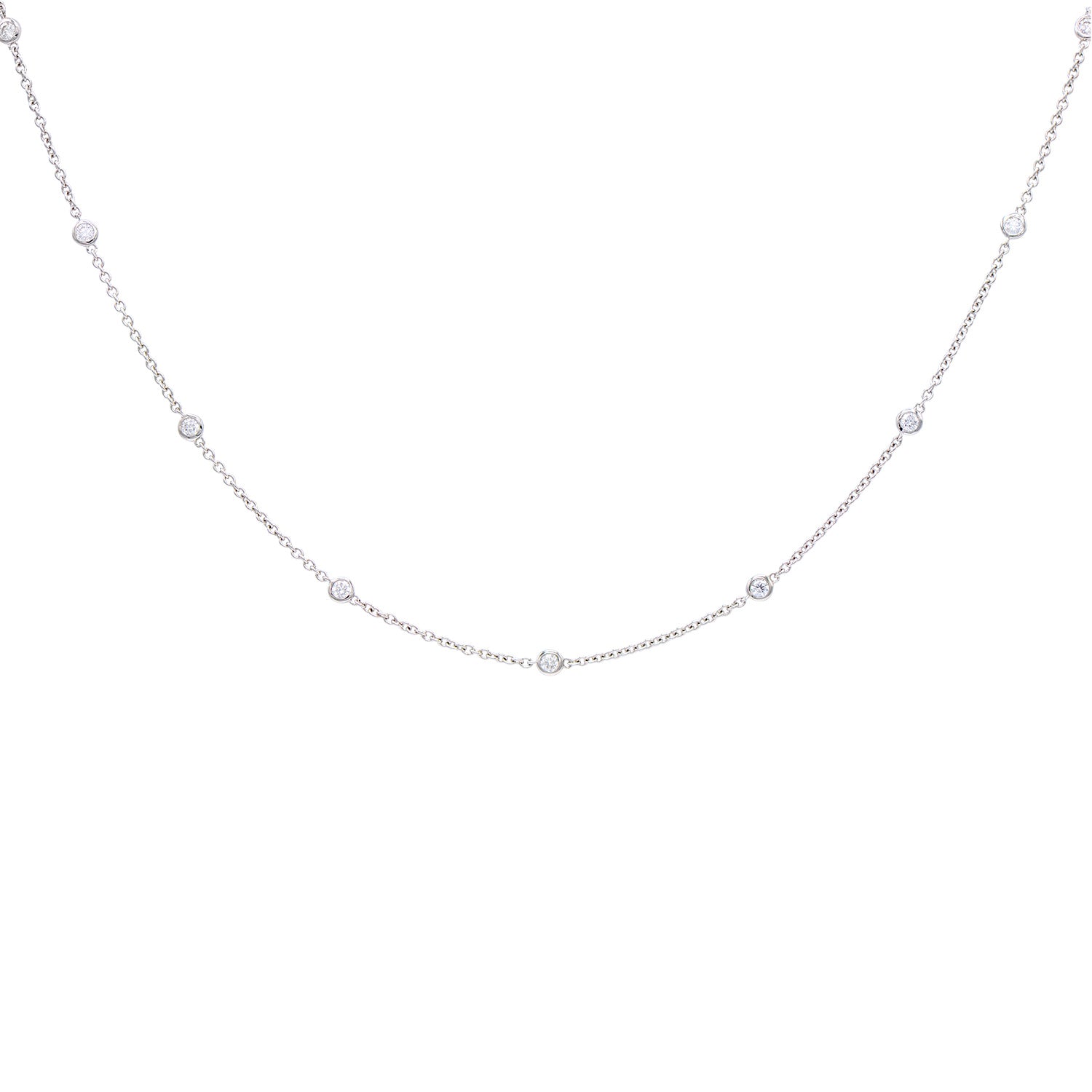 18KW Diamond Necklace