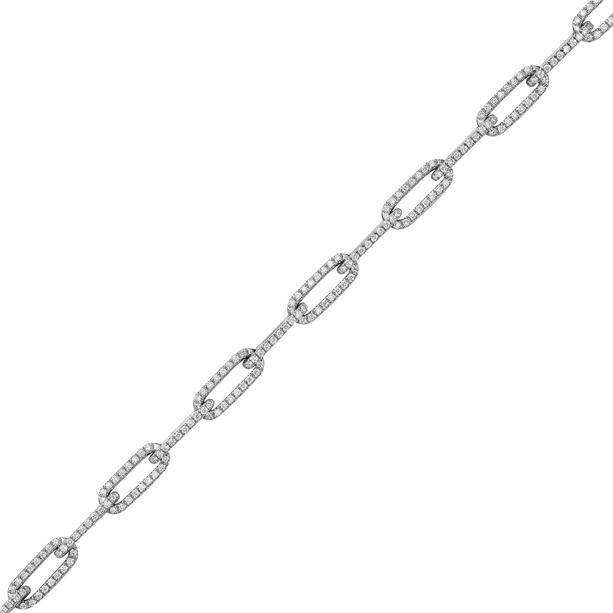 14K White Gold Diamond Necklace, 1.94ct