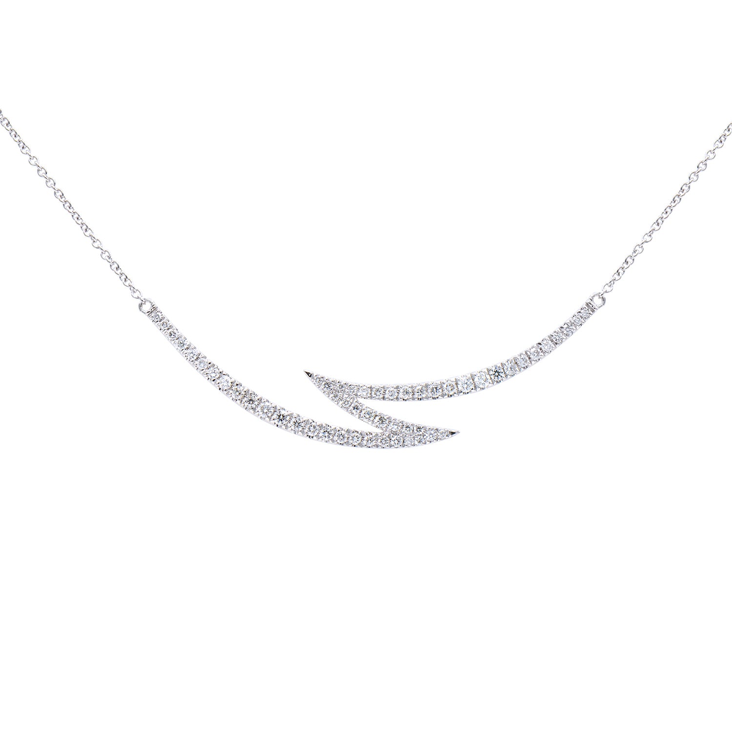 18KW Diamond Pendant