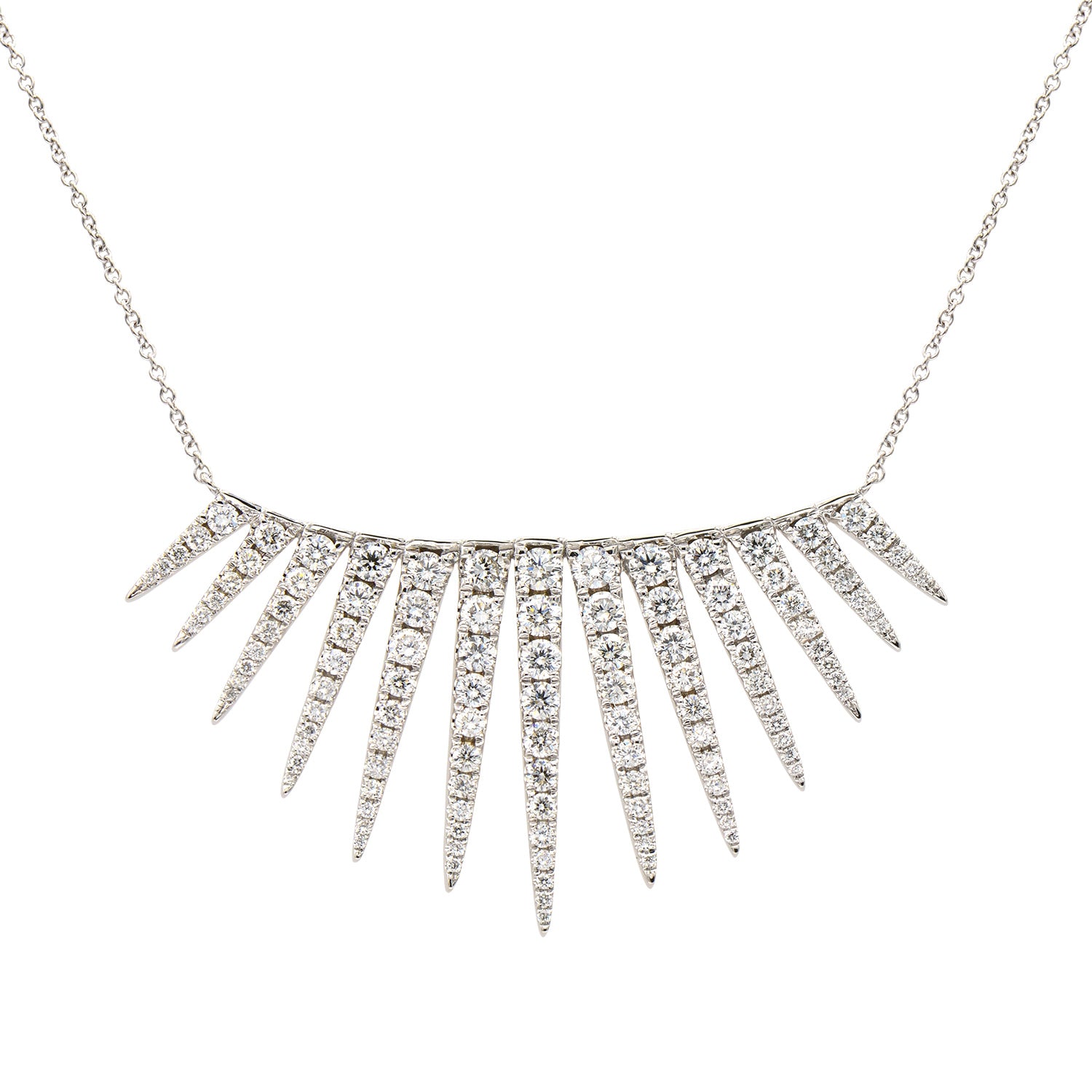 18KW Diamond Pendant