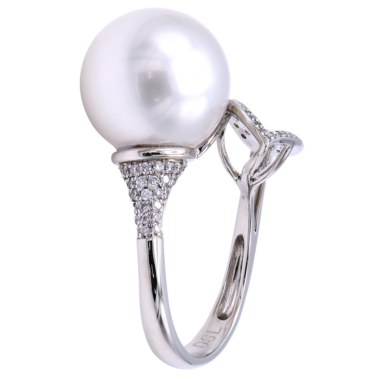 R012069 - 18KW/4.4G S.Sea Ring 80RD-0.39CT 14-15mm