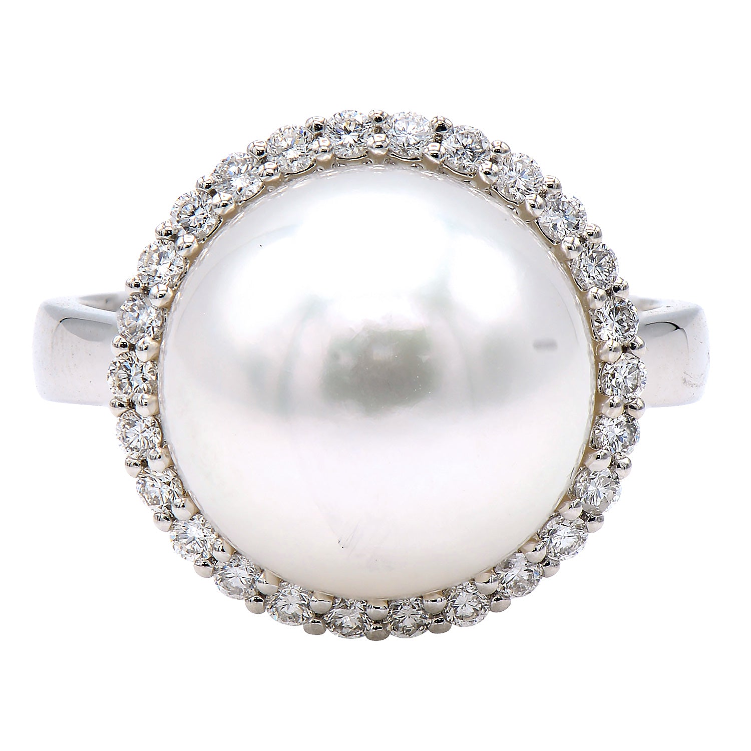 18KW/4.7G S.Sea Ring 26RD-0.39CT 12-13mm