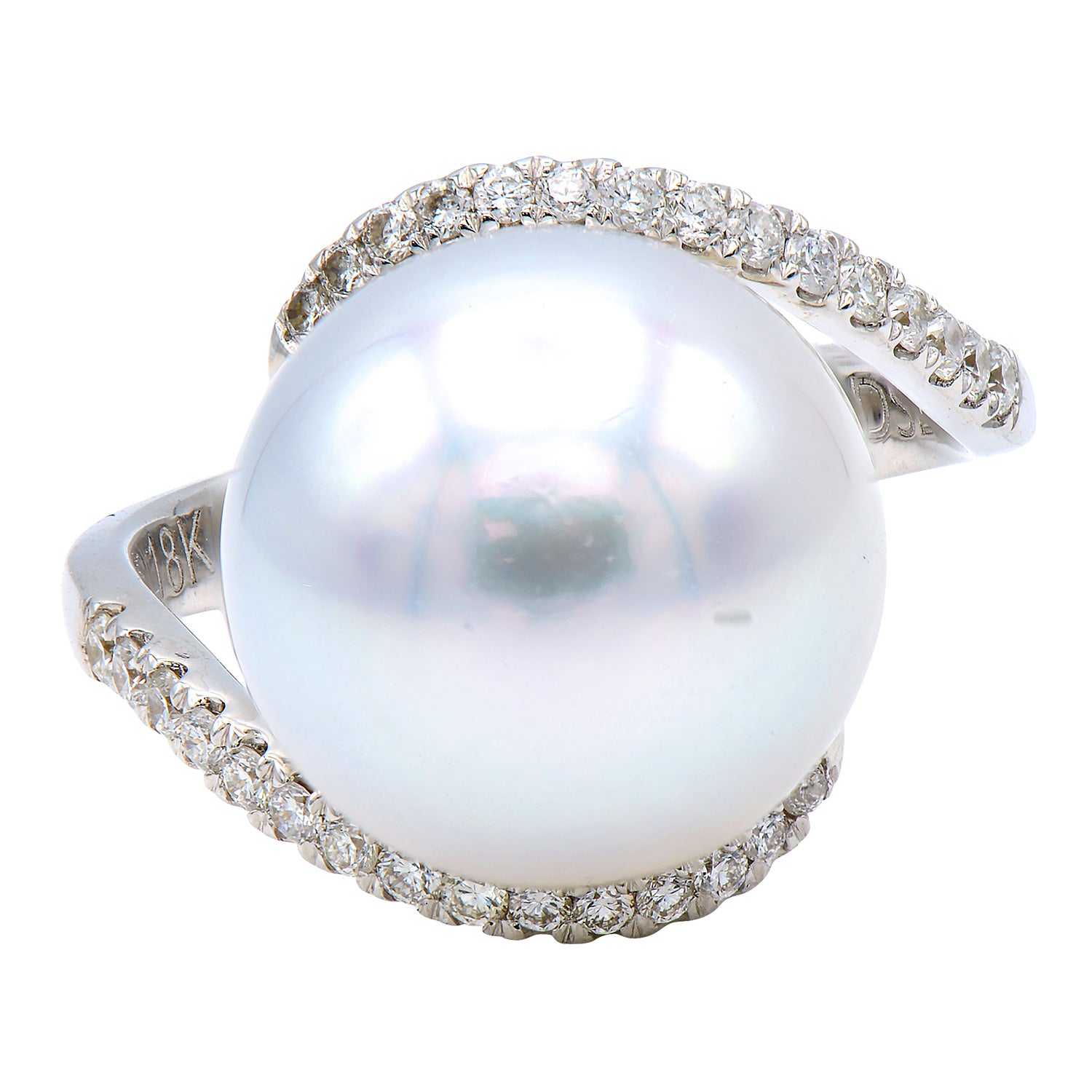 18KW/3.7G S.Sea Ring 30RD-0.32CT 13-14mm
