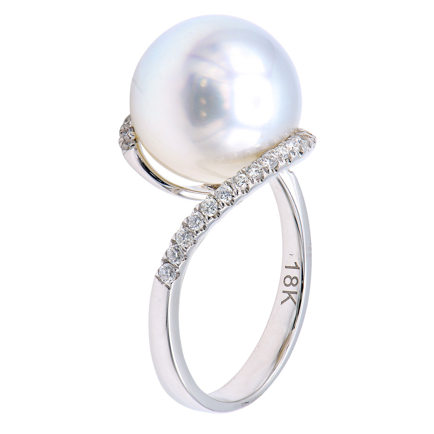 18KW/3.7G S.Sea Ring 30RD-0.32CT 13-14mm