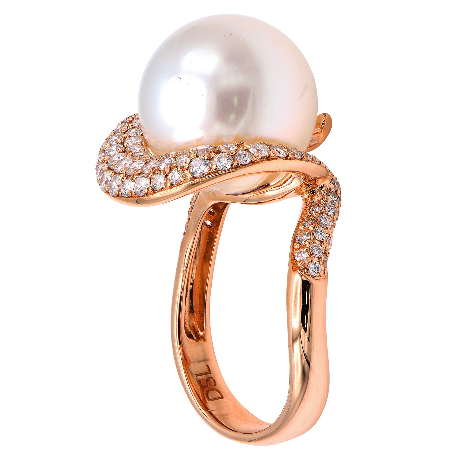 R012198R - 18KR/4.9G S.Sea Ring 99RD-0.84CT 13-14mm