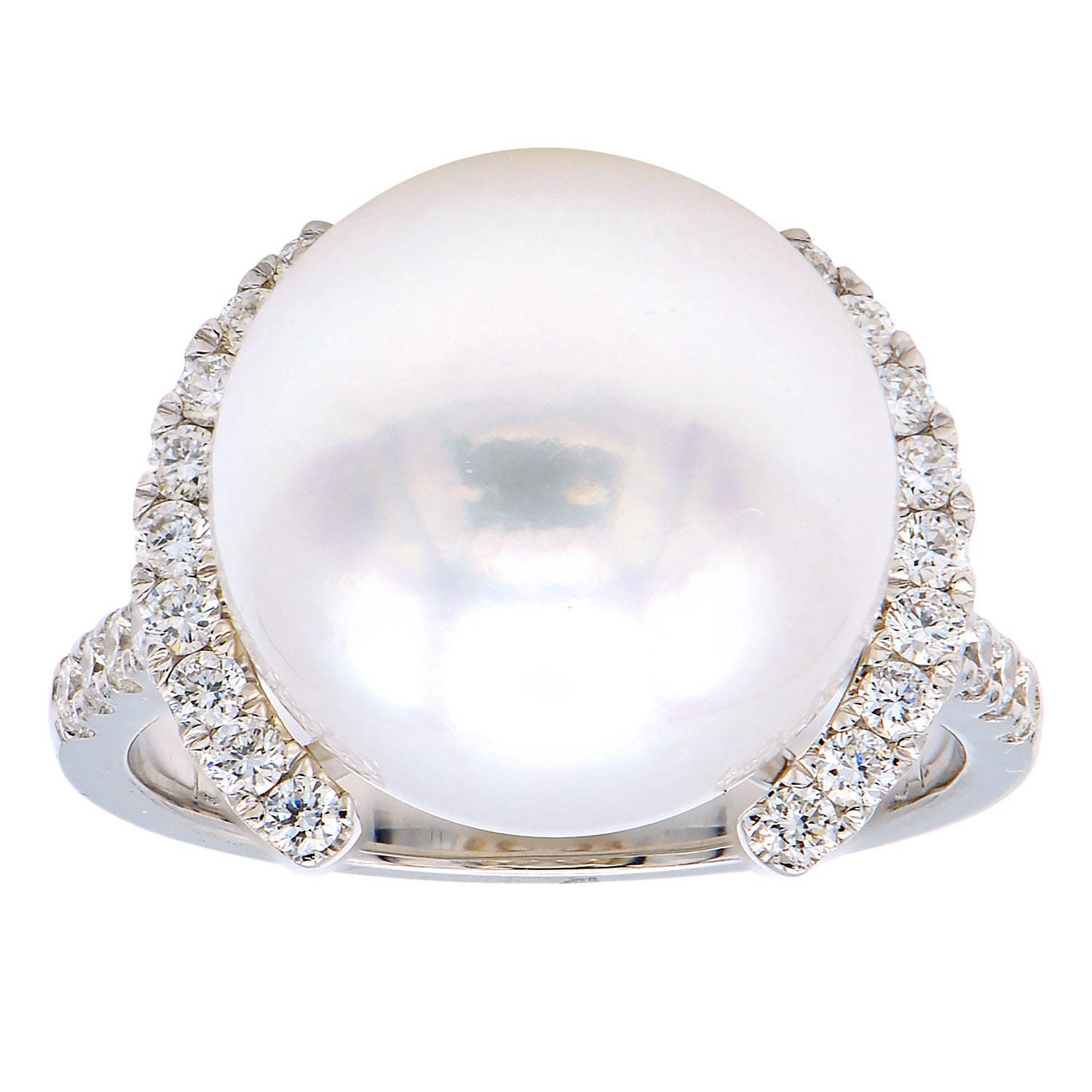 R012199 - 18KW/3.9G S.Sea Ring 30RD-0.53CT 13-14mm