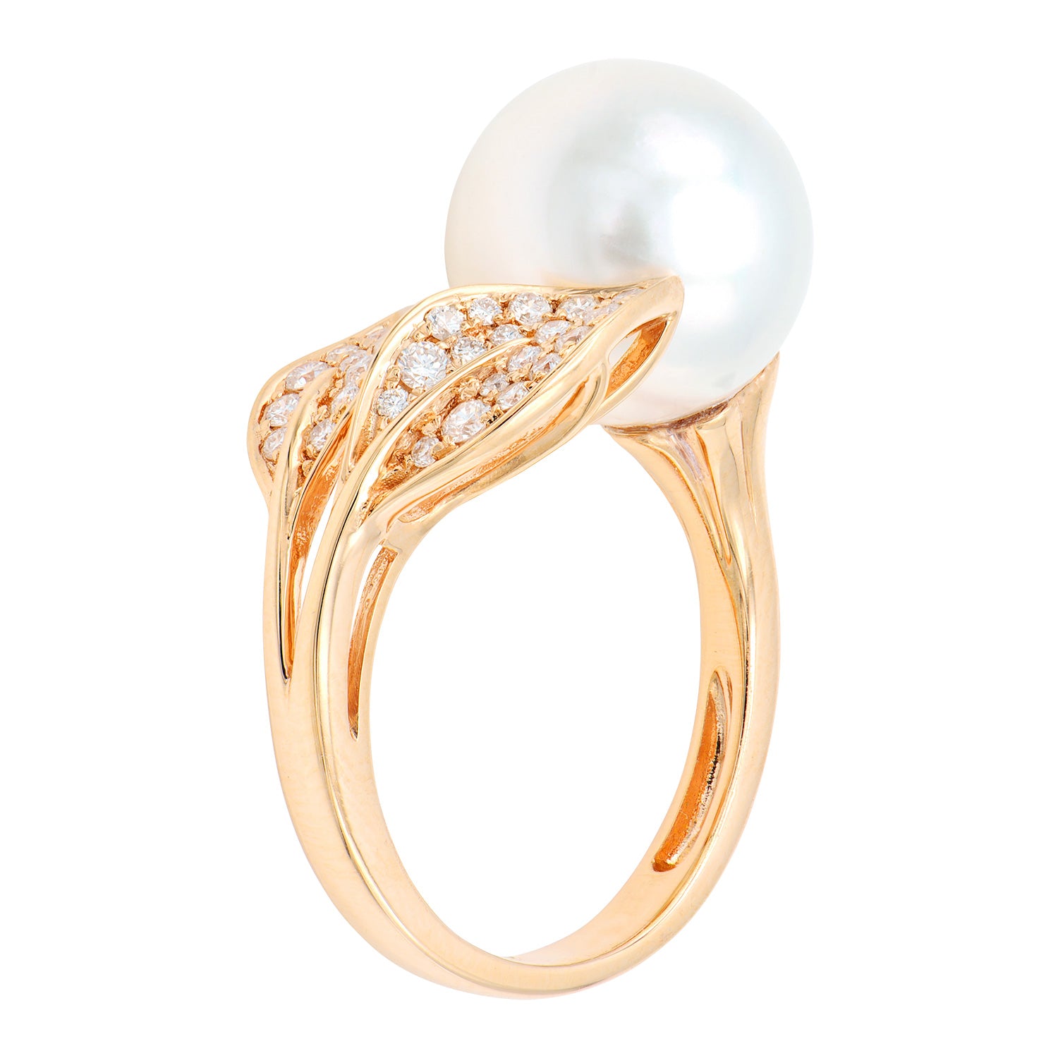 R012201R - 18KR/4.1G S.Sea Ring 29RD-0.27CT 11-12mm