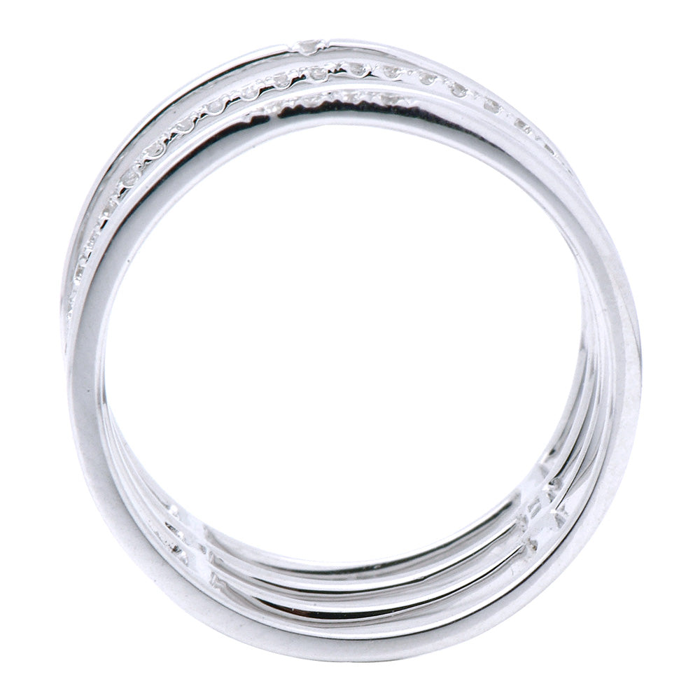18K White Gold Fashion Diamond Ring, 0.15ct