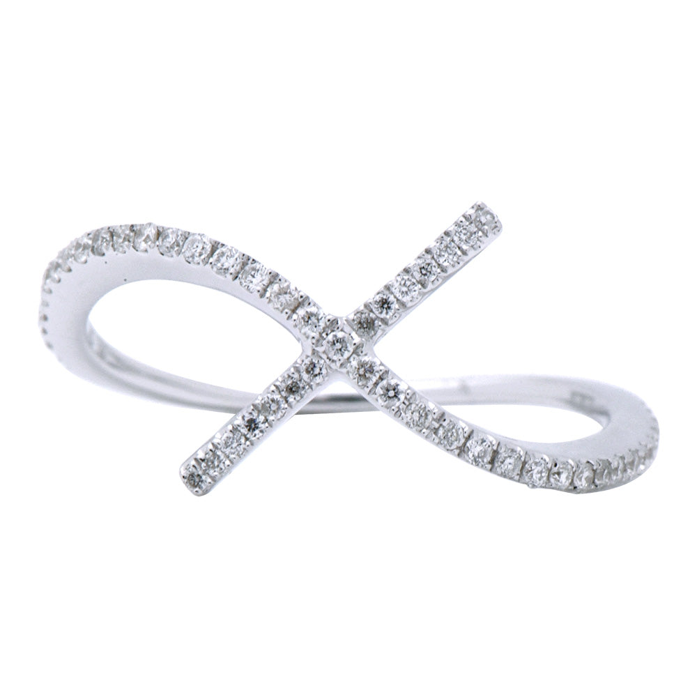 18KW Fashion Diamond Ring