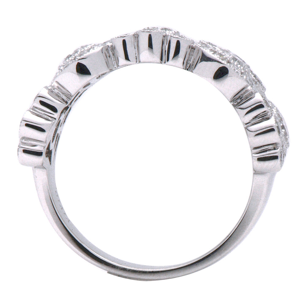 18K White Gold Fashion Diamond Ring, 1.57ct