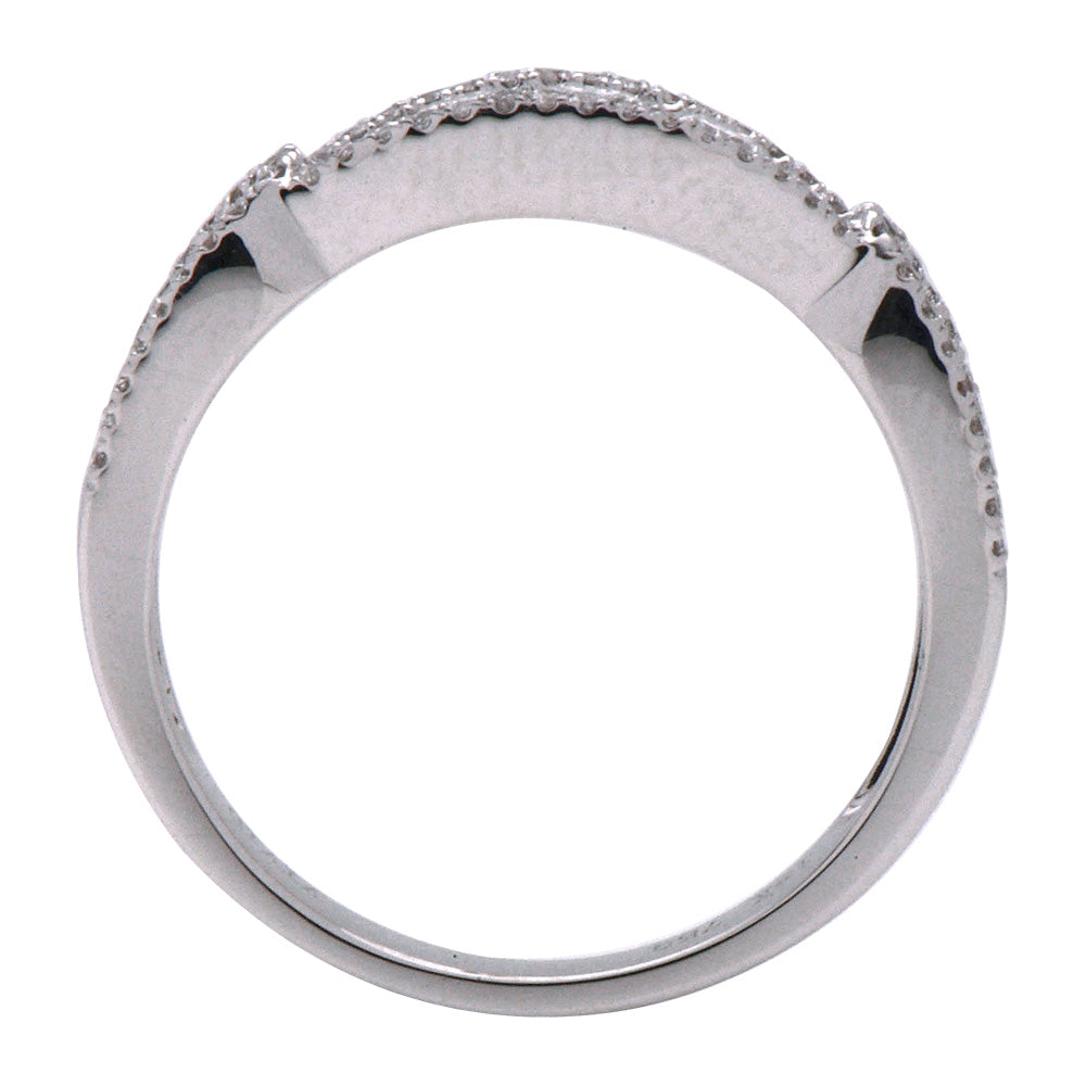 18K White Gold Fashion Diamond Ring, 0.83ct