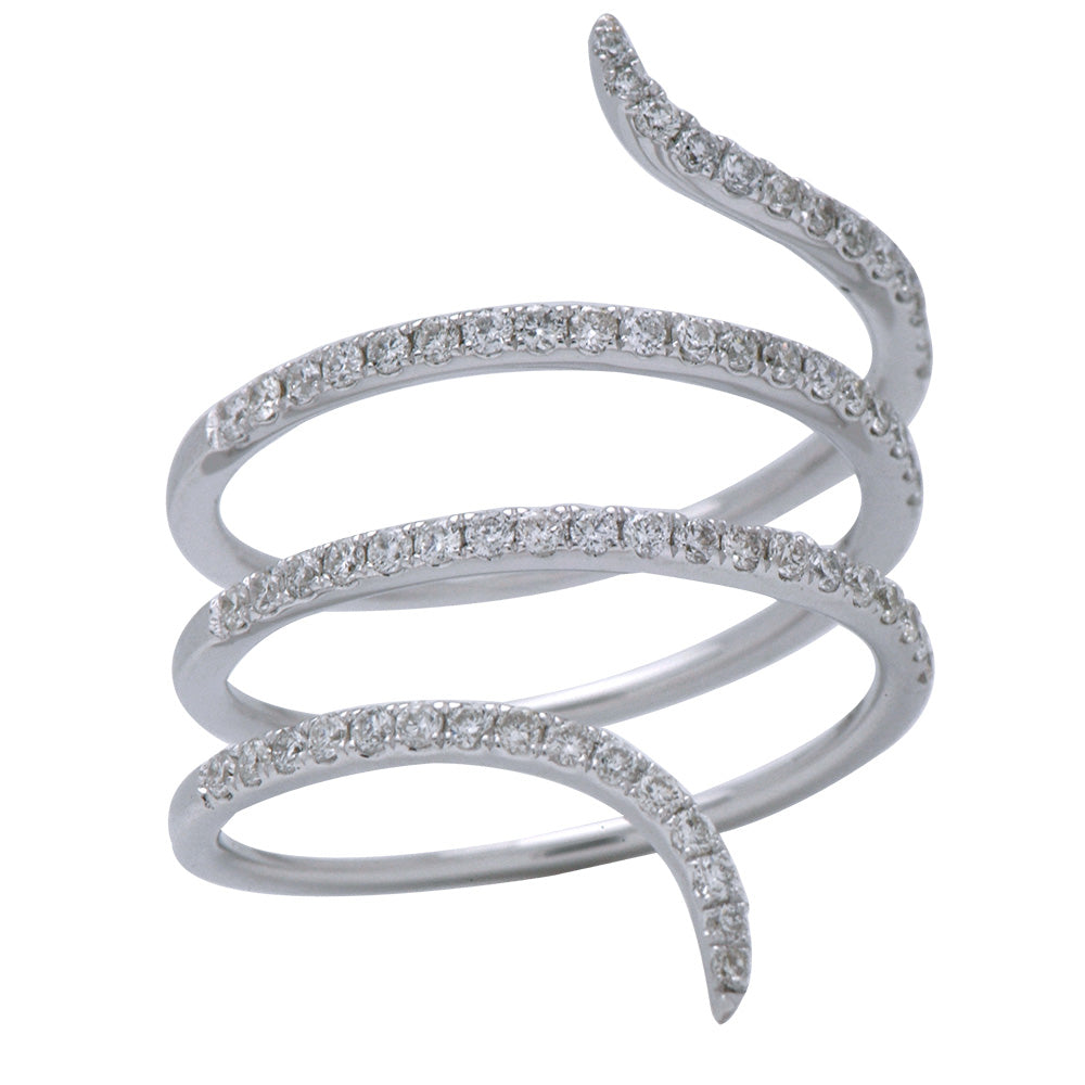 18KW Fashion Diamond Ring