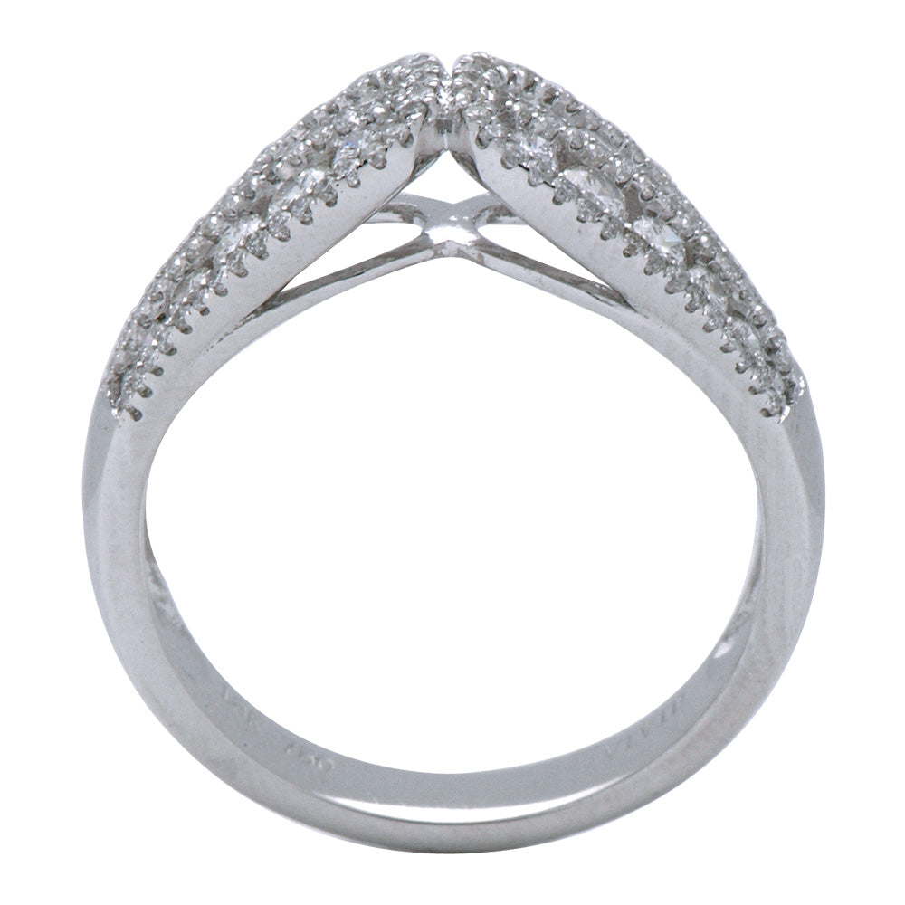 18KW Fashion Diamond Ring