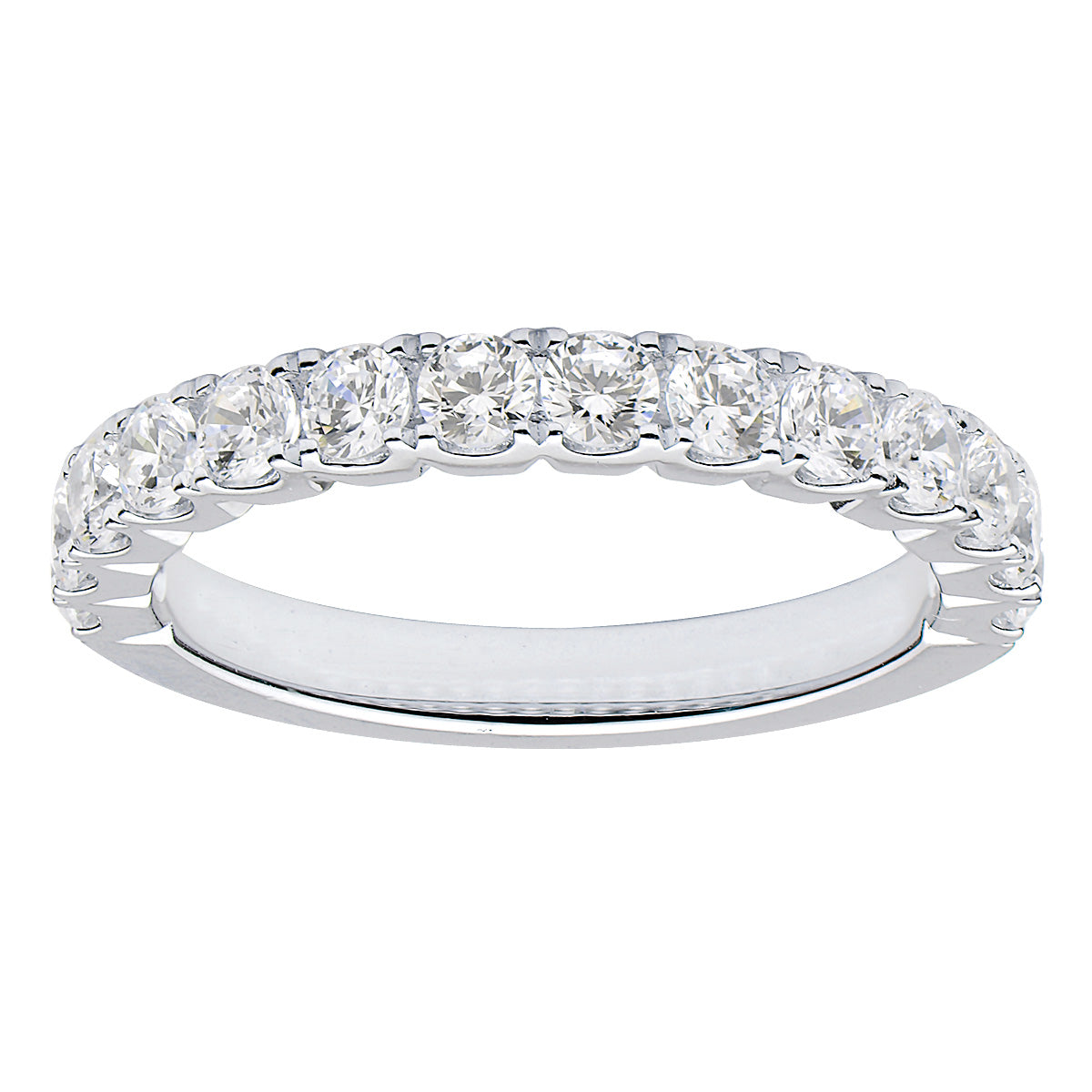 18KW Diamond Band, 5-6mm