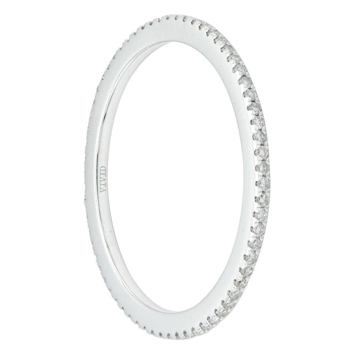 18K Yellow Gold Diamond Band, 0.16ct
