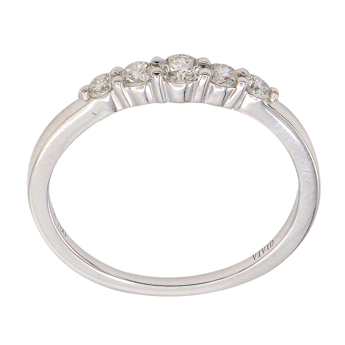 18K White Gold Fashion Diamond Ring, 0.27ct