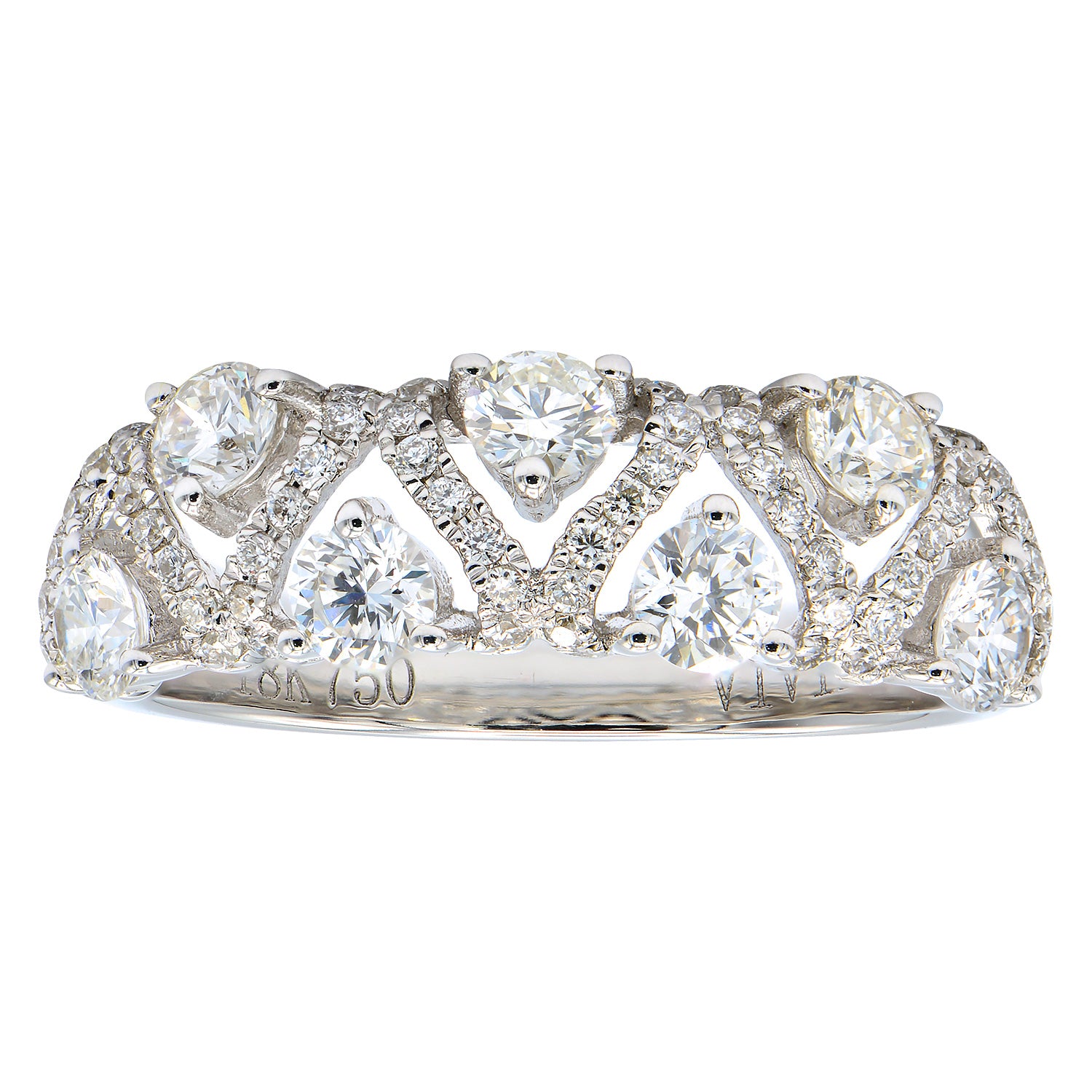 18KW Fashion Diamond Ring