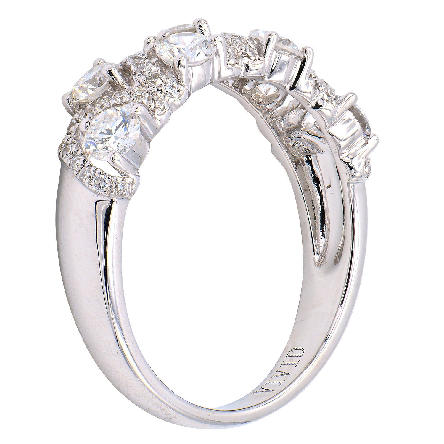 18K White Gold Fashion Diamond Ring, 0.94ct