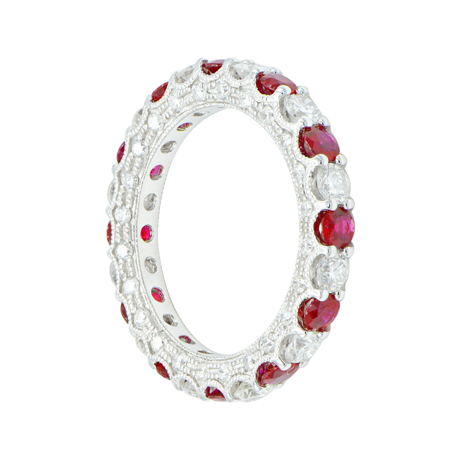 18KW Ruby Ring